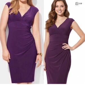 Ralph Lauren Deep Purple Maxi Dress